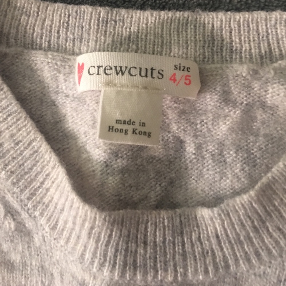 *NWOT* Kids JCrew Crewcuts Dog Sweater - Picture 2 of 3